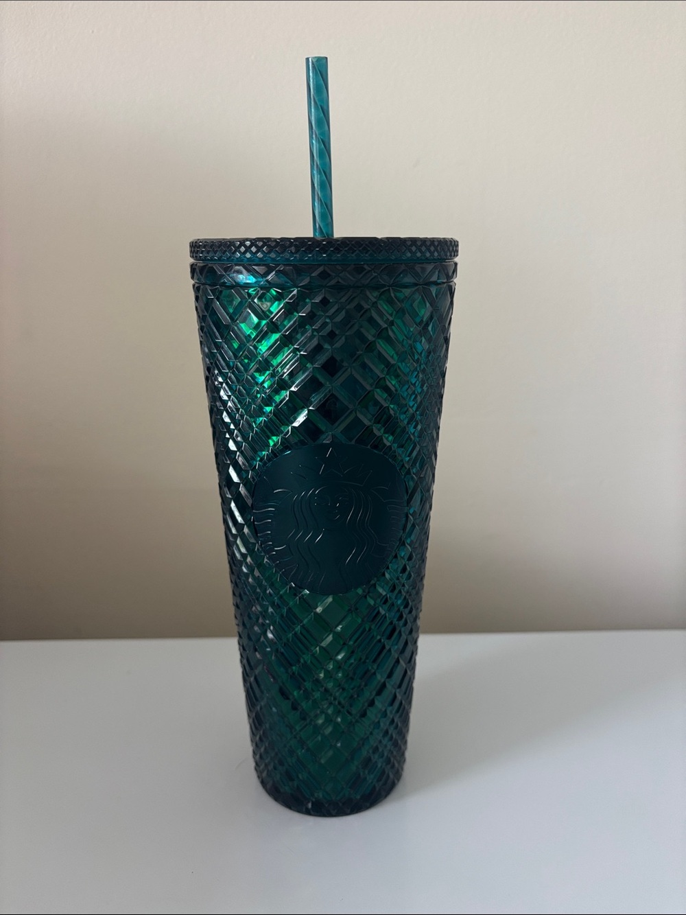 Starbucks Winter 2021 Emerald Green Gem Cup